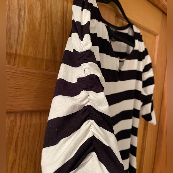 WHBM Striped Top - size L - Picture 4 of 9